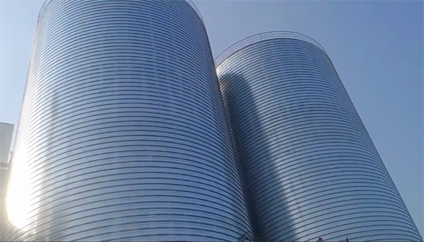 贵南2座混凝土高架卷板仓