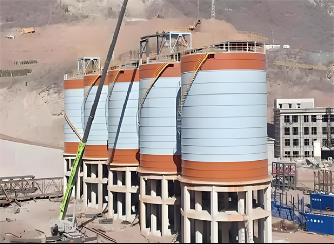 贵南高架钢板仓